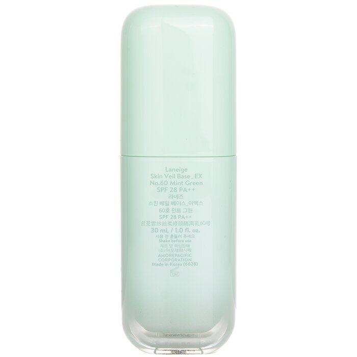 Laneige Skin Veil Base EX SPF 28  - # No. 60 Mint Green 30ml