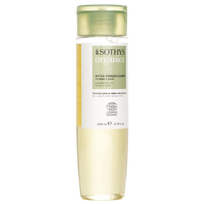 Sothys Organics Cleansing Oil For Face And Eyes 200ml