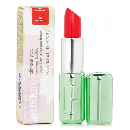 Clinique Pop Longwear Lipstick Satin - # 36 Poppy Pop 3.9g/0.13oz