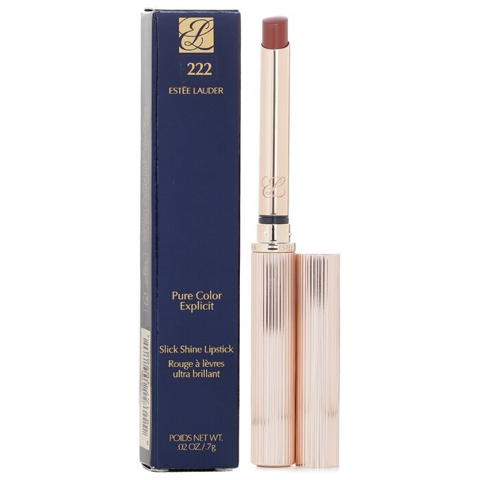 Estee Lauder Pure Color Explicit Slick Shine Lipstick - # 222 Heat Of The Moment 0.7g