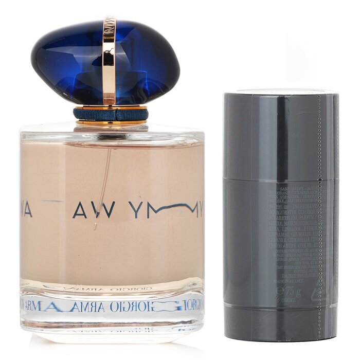 Giorgio Armani My Way Eau De Parfum Spray + Armani Code Deo Stick 2pcs