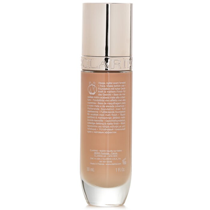 Clarins Skin Illusion Full Coverage Foundation -  109C 30ml