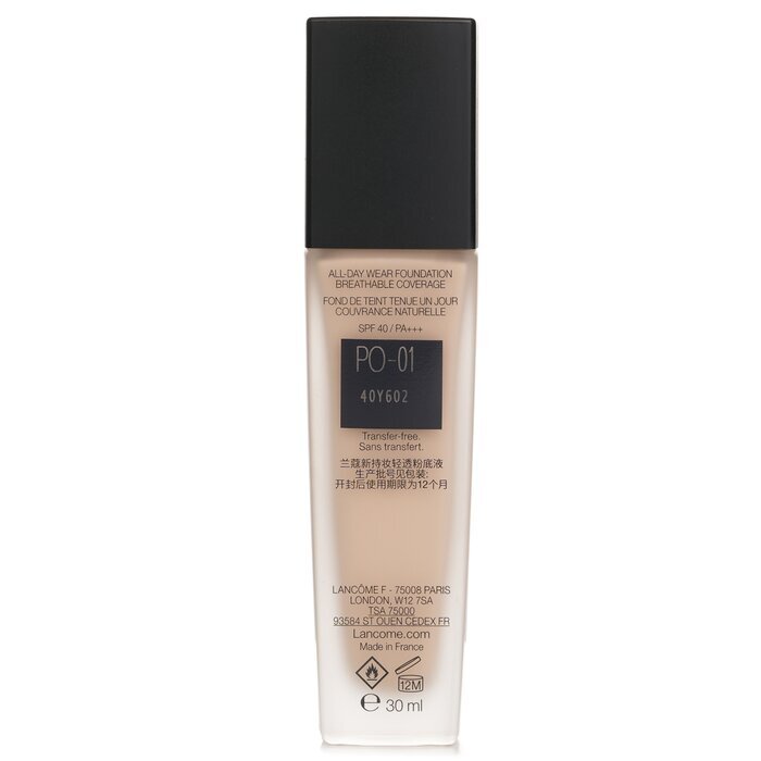 Lancome Teint Idole Ultra Wear All Day Wear Foundation SPF40 -  PO 01 30ml