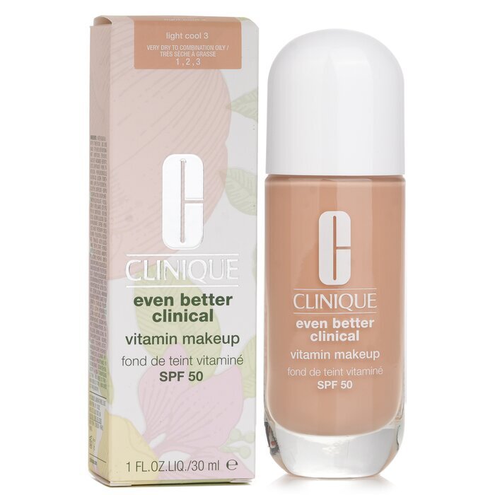 Clinique Even Better Clinical Vitamin MakeUp Foundation SPF 50 -  3 Light Cool 30ml
