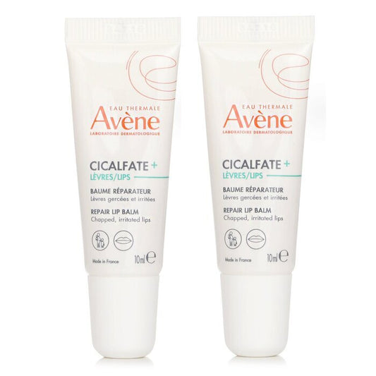 Avene 【1+1 Set】Cicalfate LIPS Repair Balm - For Chapped, Irritated Lips 10ml x2