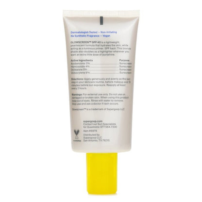 Supergoop Glowscreen SPF 40 -  Golden Hour 50ml