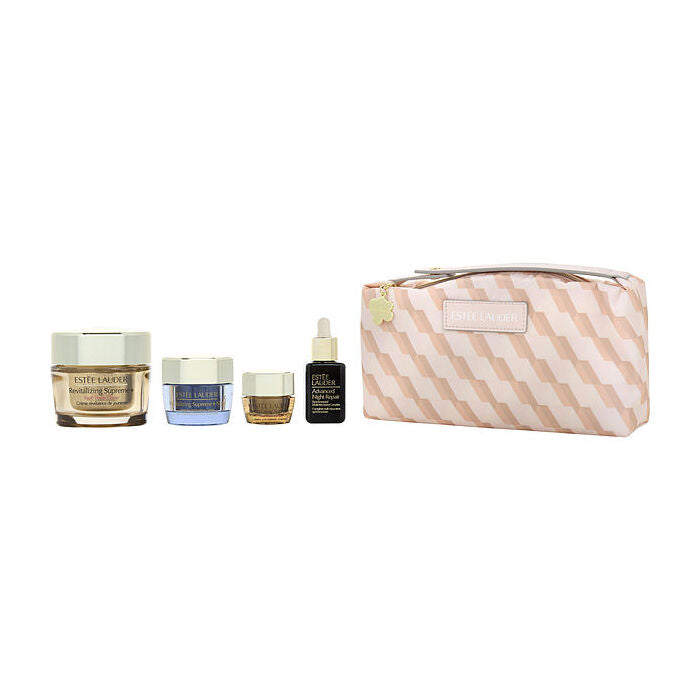 Estee Lauder Revitalizing Supreme+The Firming Routine Set: 4pcs+1bag