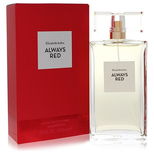 Elizabeth Arden Always Red Eau De Toilette Spray 100ml/3.4oz