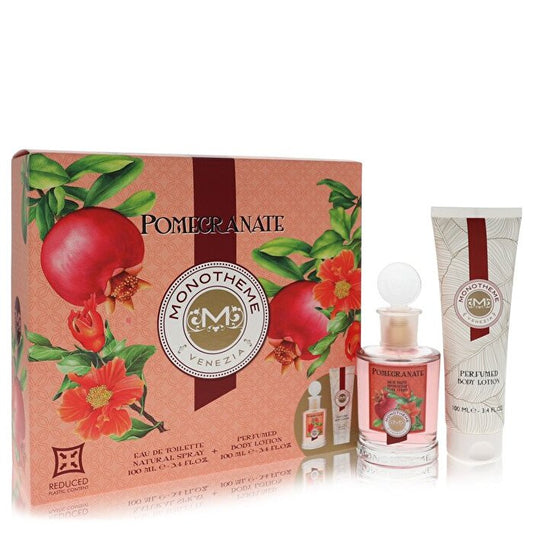 Monotheme Monotheme Pomegranate Gift Set - Eau De Toilette Spray + Body Lotion