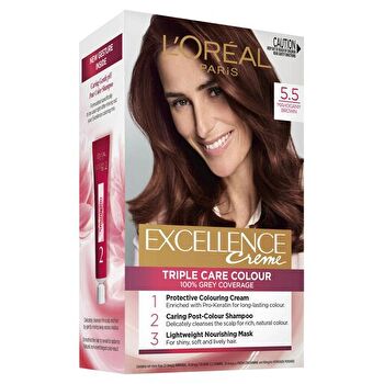 L'Oreal Paris Excellence Crème Permanent Hair Colour - 5.5 Mahogany Brown