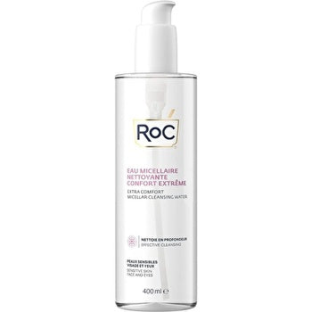 Roc Micellar Extra Comfort Cleansing Water Sensitive Skin Face And Eyes 400ml