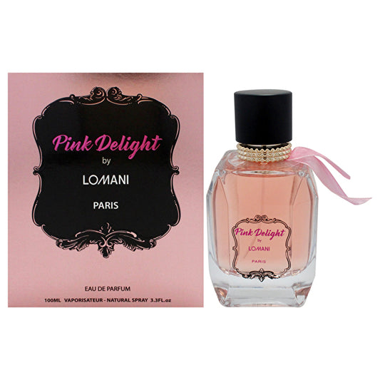 Lomani Pink Delight Eau De Parfum Spray 100ml/3.3oz